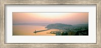 Framed Sunset Cote d'Azur Nice France