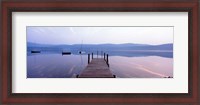 Framed Pier, Pleasant Lake, New Hampshire