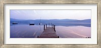 Framed Pier, Pleasant Lake, New Hampshire