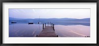 Framed Pier, Pleasant Lake, New Hampshire