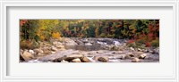 Framed New Hampshire, White Mountains National Forest, River flowing through the wilderness