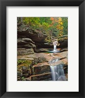 Framed Sabbady Falls,White Mountains National Forest New Hampshire