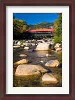 Framed Covered bridge, Swift River, New Hampshire