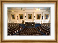 Framed Concord Capitol building, New Hampshire