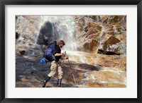 Framed Backpacking in White Mountain National Forest, Base of Arethusa Falls, New Hampshire