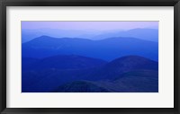 Framed View From Mt Monroe on Crawford Path, White Mountains, New Hampshire