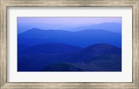 Framed View From Mt Monroe on Crawford Path, White Mountains, New Hampshire