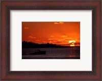 Framed Sunrise at the Mouth of Piscataqua River, New Hampshire