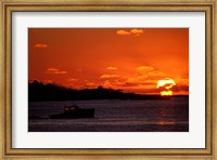 Framed Sunrise at the Mouth of Piscataqua River, New Hampshire