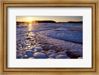 Framed Sunrise, New Hampshire