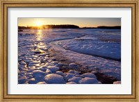Framed Sunrise, New Hampshire