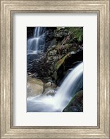 Framed Coosauk Falls, Bumpus Brook, White Mountain National Forest, New Hampshire