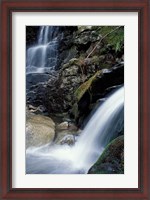 Framed Coosauk Falls, Bumpus Brook, White Mountain National Forest, New Hampshire
