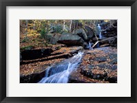 Framed Champney Brook in White Mountains, New Hampshire