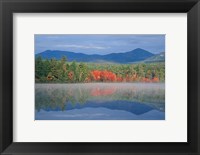 Framed Chocorua Lake, White Mountains, New Hampshire