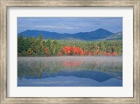 Framed Chocorua Lake, White Mountains, New Hampshire