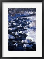 Framed Wildcat River, White Mountains, New Hampshire