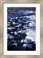Framed Wildcat River, White Mountains, New Hampshire