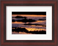 Framed Great Bay at Sunset, New Hampshire