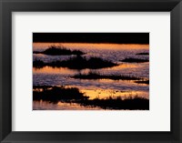 Framed Great Bay at Sunset, New Hampshire