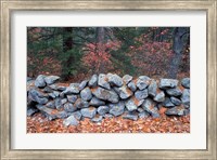 Framed Stone Wall next to Sheepboro Road, New Hampshire