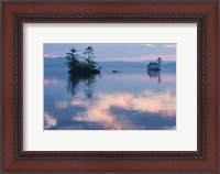 Framed Dawn on Lake Winnepesauke, Moultonboro Neck, Moultonboro, New Hampshire