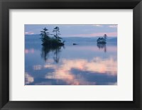 Framed Dawn on Lake Winnepesauke, Moultonboro Neck, Moultonboro, New Hampshire