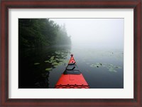 Framed Mirror Lake, Woodstock New Hampshire