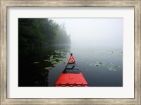Framed Mirror Lake, Woodstock New Hampshire