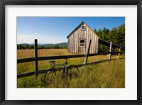 Framed Birch Hill, New Durham, New Hampshire
