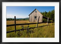 Framed Birch Hill, New Durham, New Hampshire
