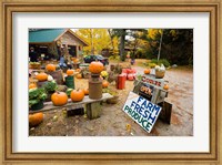 Framed Farm stand, Holderness, New Hampshire