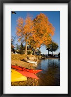 Framed Kayaks, Lake Winnipesauke, New Hampshire