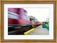 Framed Scenic railroad, Laconia, New Hampshire