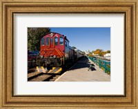 Framed Scenic railroad, Weirs Beach, Laconia, New Hampshire