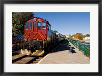 Framed Scenic railroad, Weirs Beach, Laconia, New Hampshire