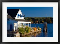 Framed Wolfeboro Dockside Grille on Lake Winnipesauke, Wolfeboro, New Hampshire