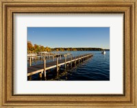 Framed Lake Winnipesauke, Wolfeboro, New Hampshire