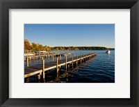 Framed Lake Winnipesauke, Wolfeboro, New Hampshire