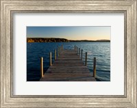 Framed View of  a Lake, New Hampshire