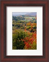 Framed View from NH Route 145 in Stewartstown, New Hampshire
