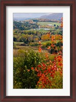 Framed View from NH Route 145 in Stewartstown, New Hampshire