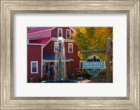 Framed Old Mill Art Gallery in Whitefield, New Hampshire