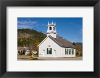 Framed Union Church, Downtown Stark, New Hampshire