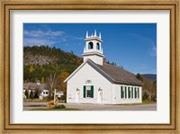 Framed Union Church, Downtown Stark, New Hampshire
