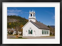 Framed Union Church, Downtown Stark, New Hampshire