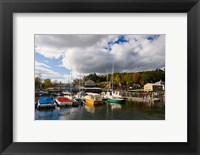 Framed Sunapee Harbor, Lake Sunapee, New Hampshire