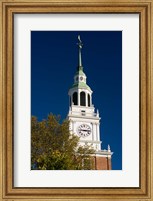 Framed Baker Hall on the Dartmouth College Green in Hanover, New Hampshire