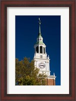 Framed Baker Hall on the Dartmouth College Green in Hanover, New Hampshire