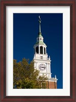 Framed Baker Hall on the Dartmouth College Green in Hanover, New Hampshire